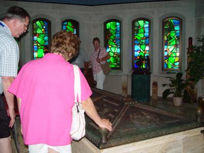 VIEWING FATHER FLANAGANS GRAVE