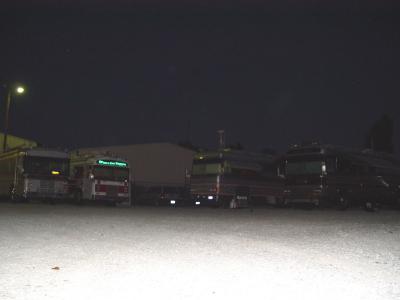 THE 'BIRDS ASLEEP AT THE PARKING LOT RALLY IN LINCOLN, NEBRASKA