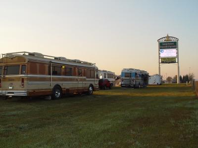 WE GATHER ON SUNDAY MORNING AT THE FAIRGROUNDS BEFORE GOING OVER TO FAIR HARBOR