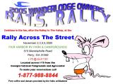 2005 RATS RALLY FLYER