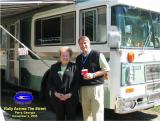 FRED VANDENBERG AND BRENDA RODGERS WITH GEORGE & BETSY BUSH'S 'BIRD (Photo by George Bush)