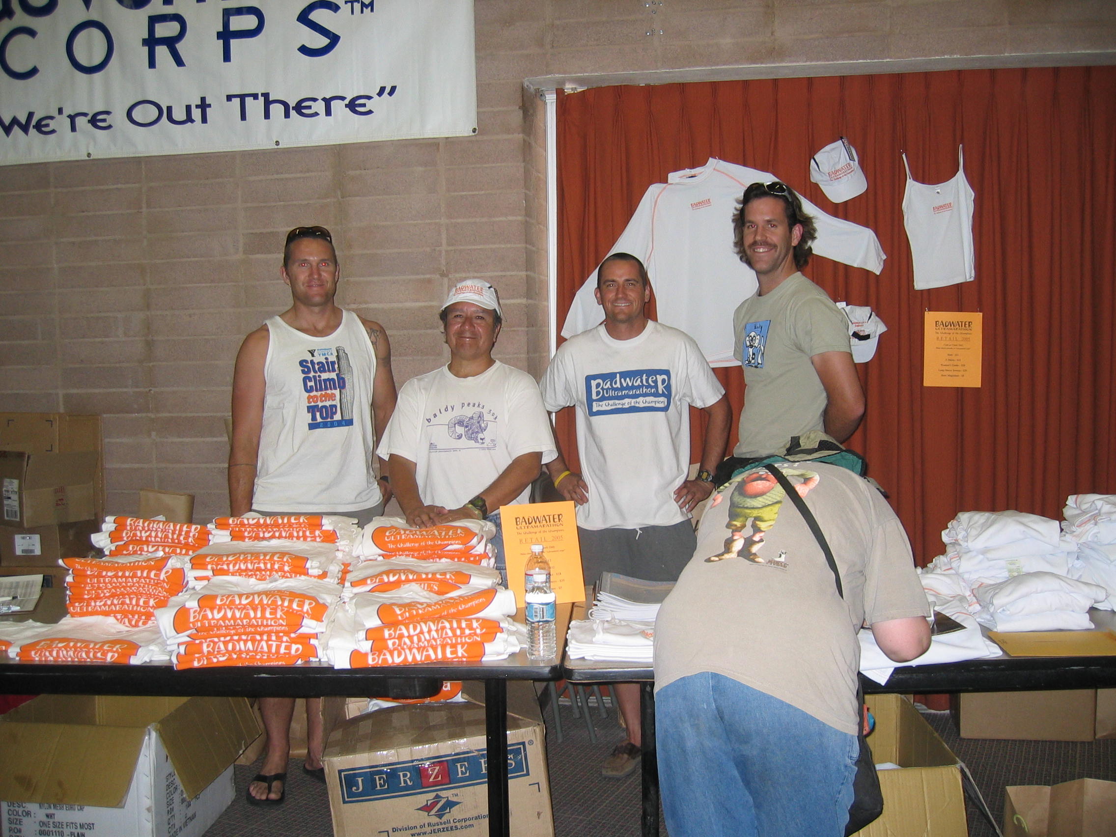 Volunteers:  the backbone of the race