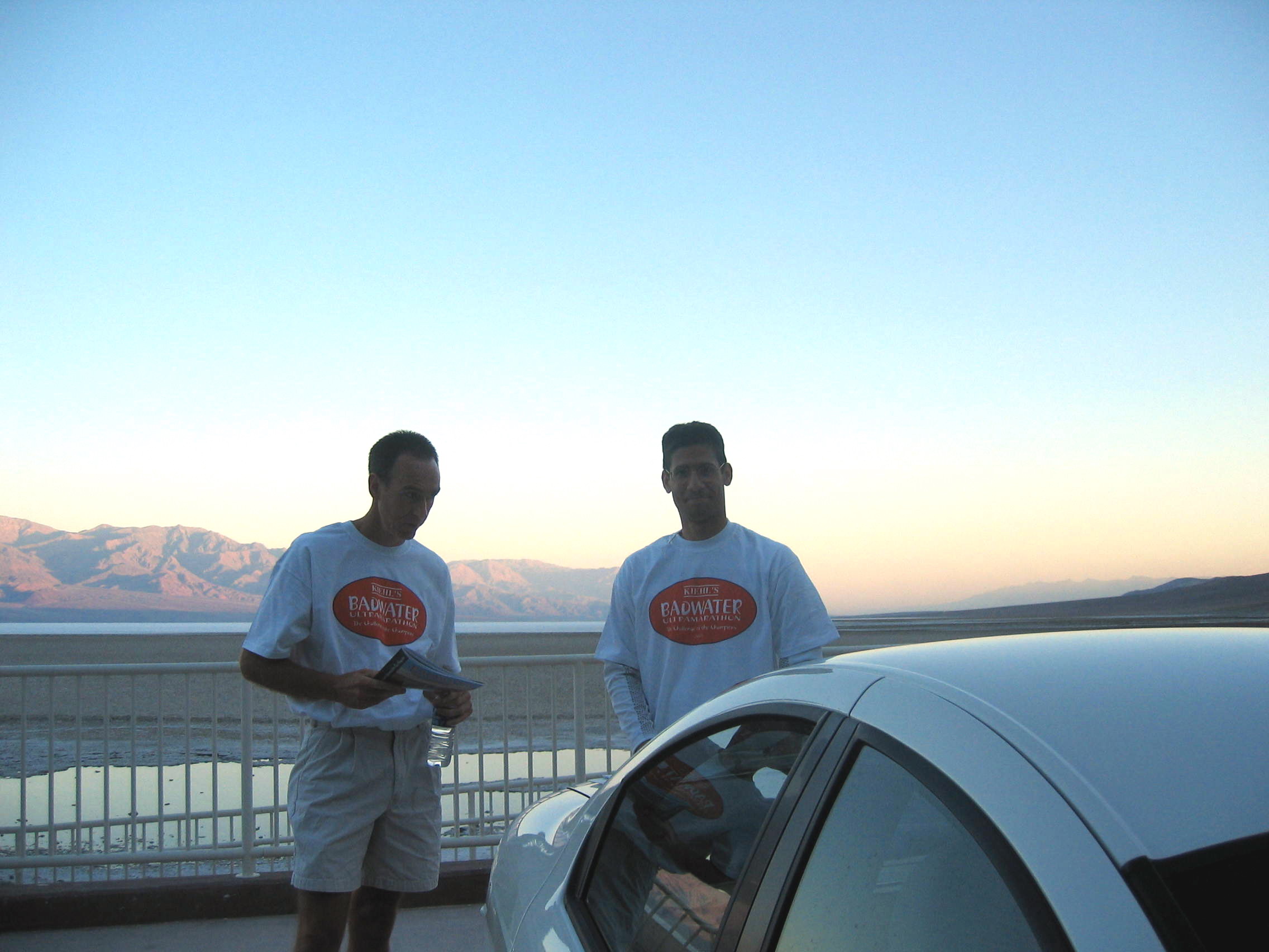 Drs. Jeff Lynn & Joe Chorley at the 6am start