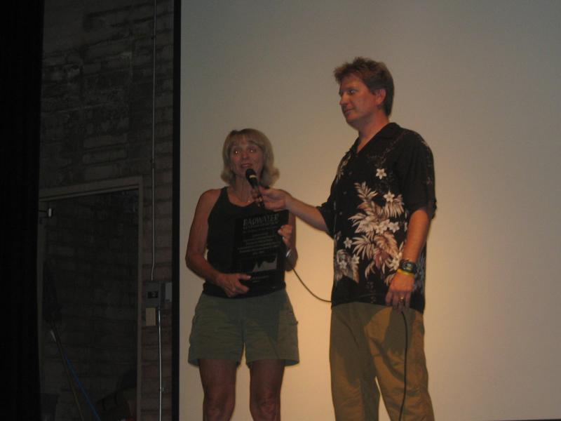 Jeannie Ennis gets inducted into the Badwater Hall of Fame
