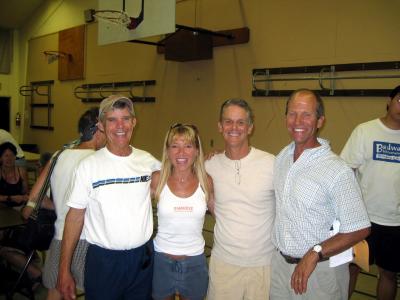 2004 Badwater reunion with Art Webb, Lisa Bliss, Chris Frost & Marshall Ulrich