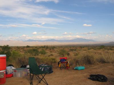 view from Coyote Camp
