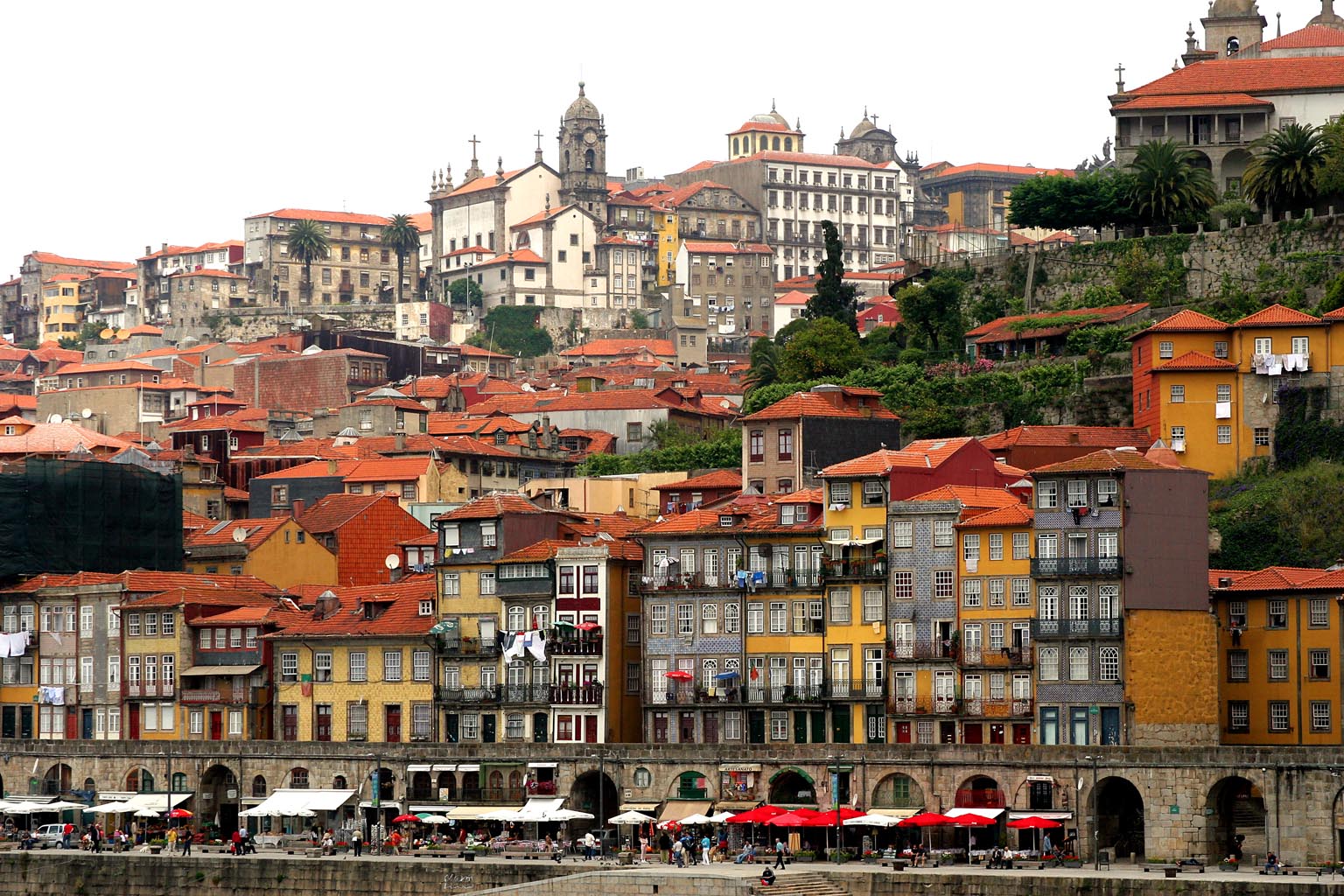 The city from the river