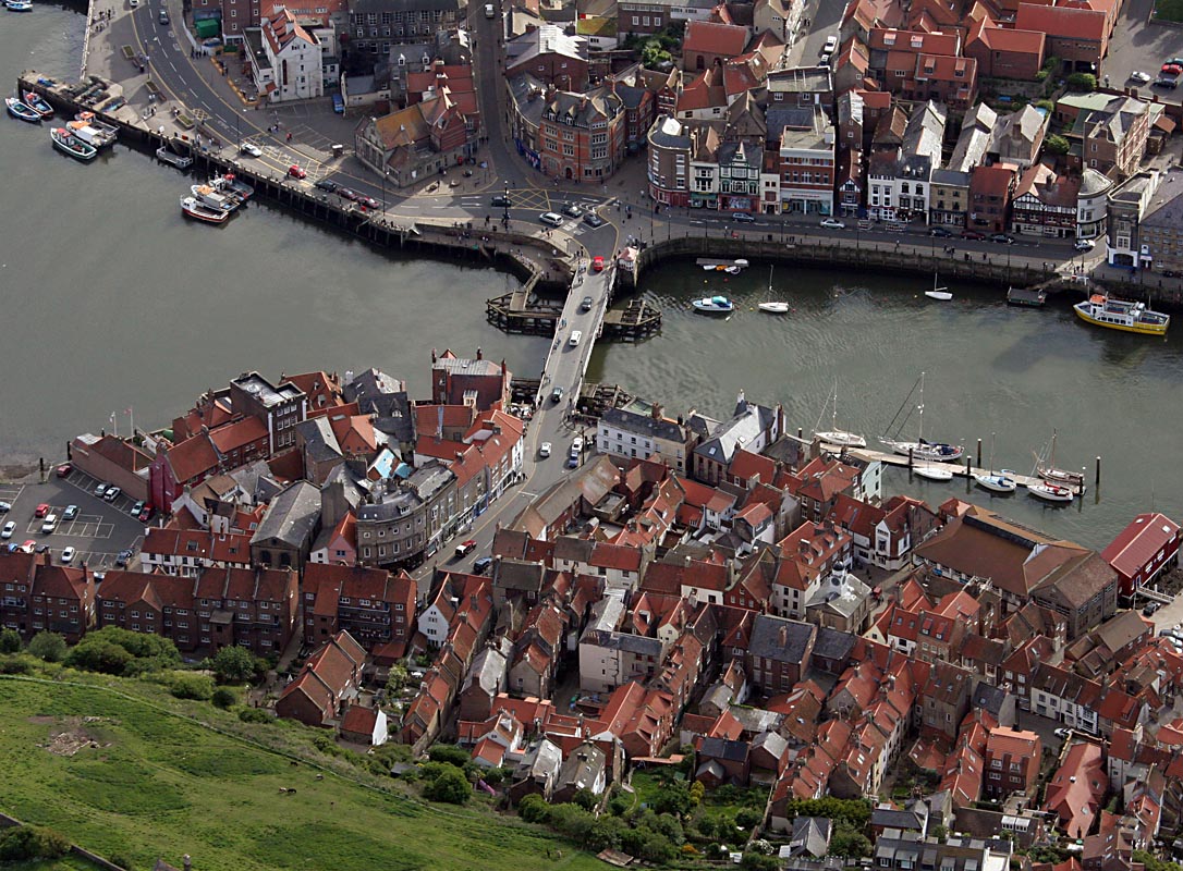 Whitby from the air