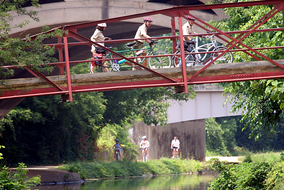 Bridge over the canal