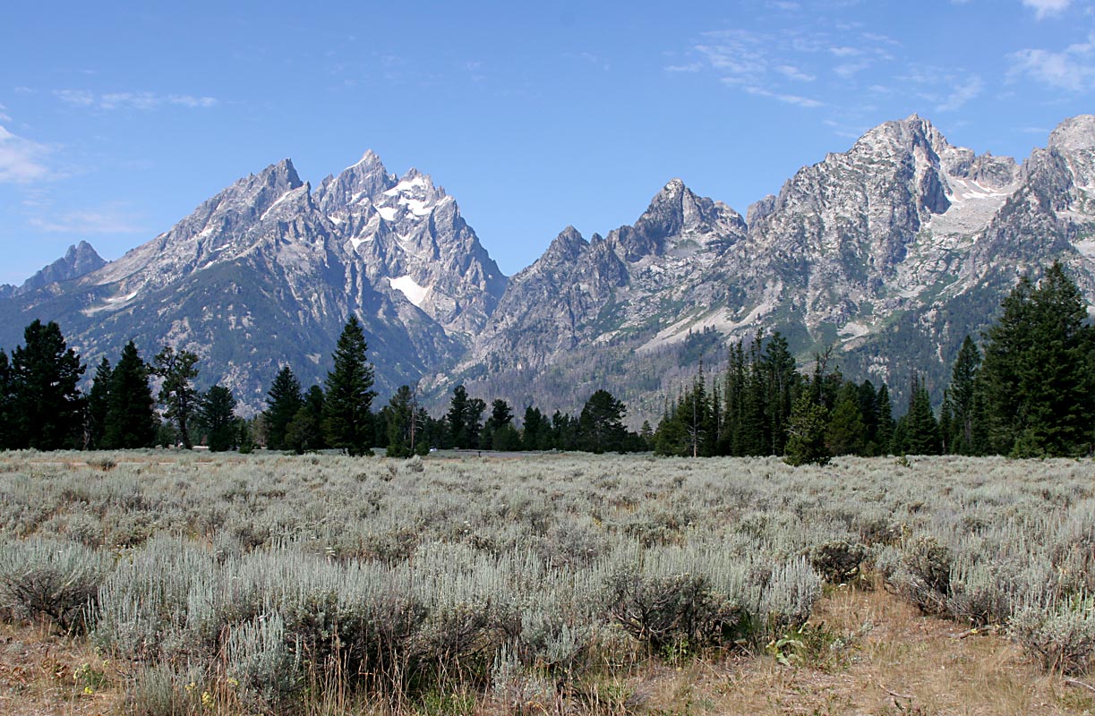 1st August - to Salt Lake via the Tetons