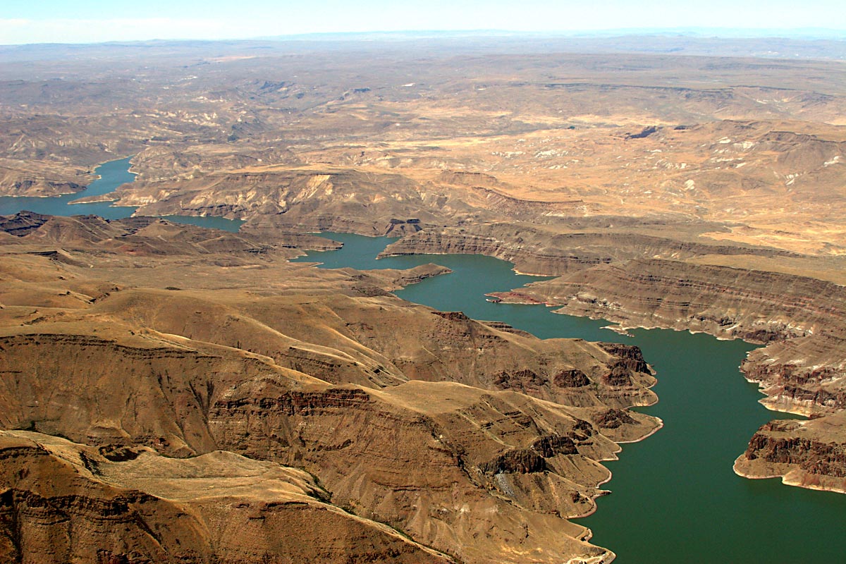 12 August - the flight from Boise to Redmond, Or