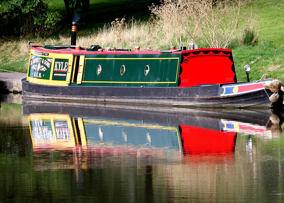 Barge on the canal