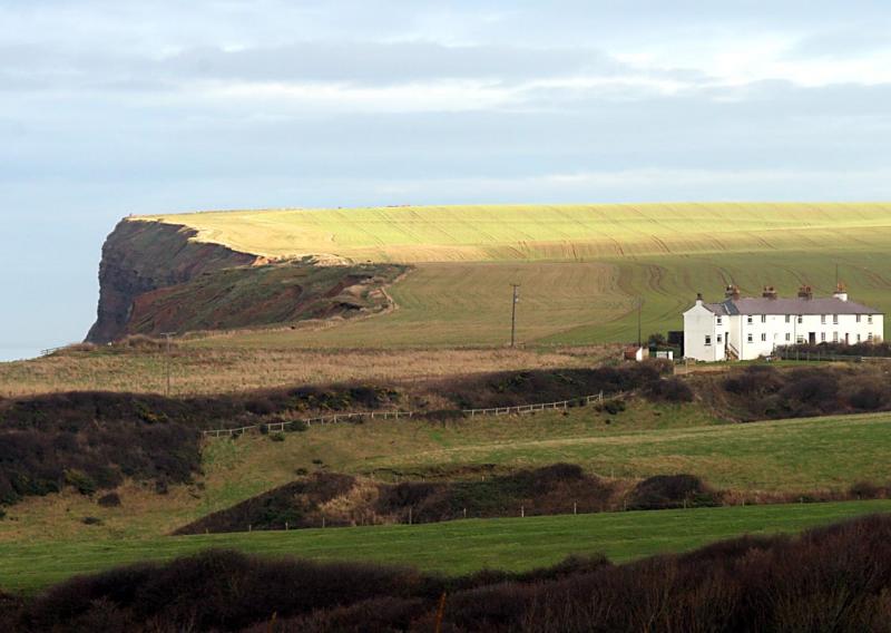 The cliffs at Saltburn