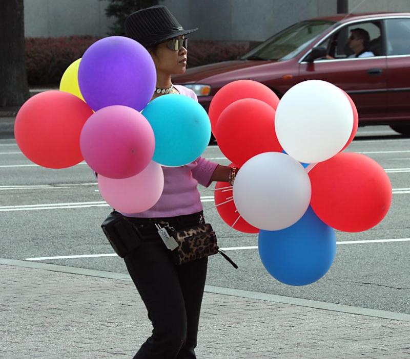 Baloon lady