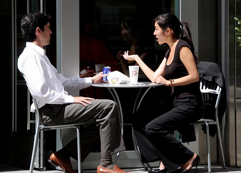 Lunch time in San Francisco