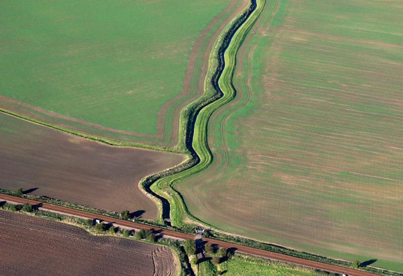 Stream crossing the fields