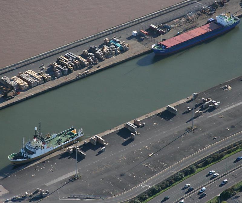 The docks at Humberside