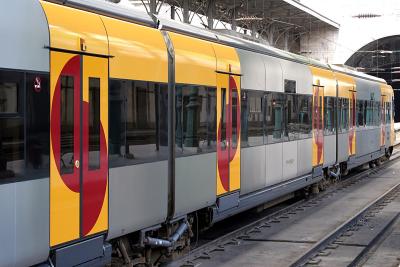 Porto has very modern trains