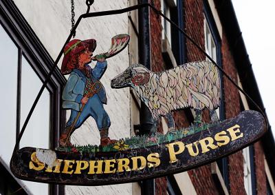 Shop sign (Whitby)