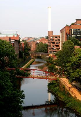 The canal through Georgetown