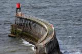 Sea wall, Whitby