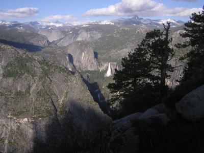 Nevada Falls from Glacier Point