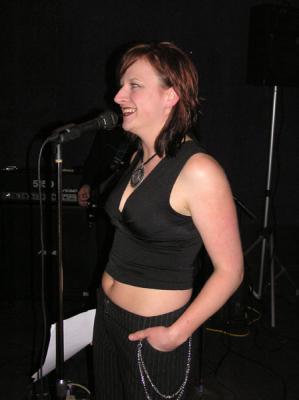 Amy on vocals