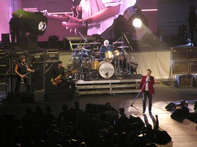 Queen with Paul Rodgers at the Hollywood Bowl
