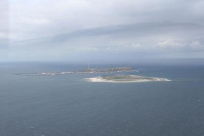 approach on Helgoland dune