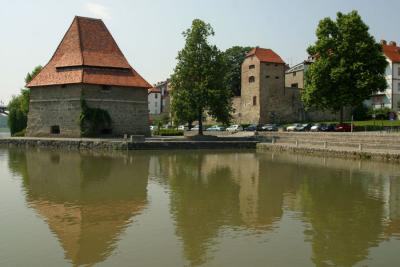 Maribor - Water tower and Jewess tower