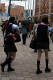 I took this picture since I couldnt belive how short the school skirt is, and how skinny her legs are.