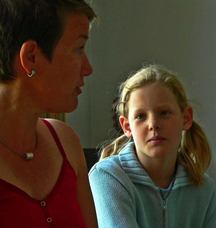 Mother and Daughter, Temse, Belgium, 2005