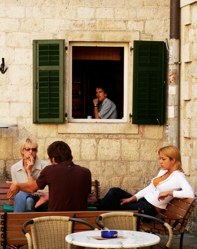 Caf, Kotor Town, Montenegro, 2005