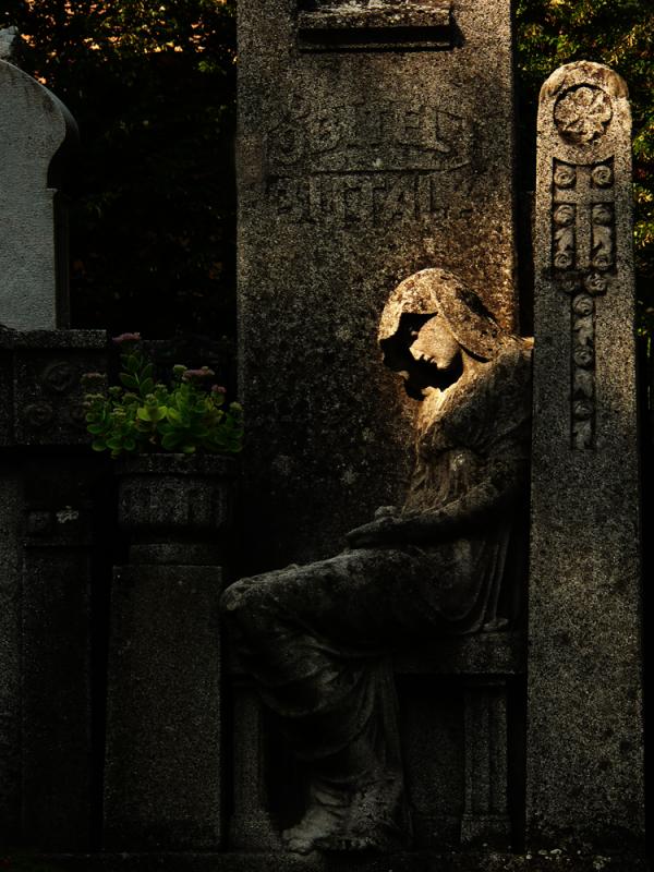 A sense of loss, Mirogoj Cemetery, Zagreb, Croatia, 2005