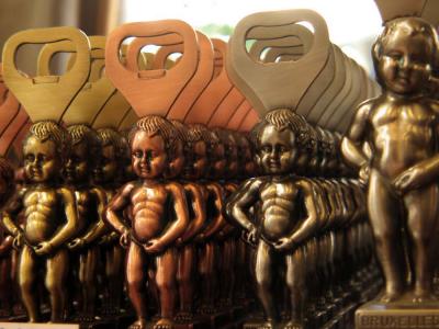 Bizarre bottle openers, Brussels, Belgium, 2005