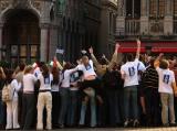 Bike Rally, The Grand Place, Brussels, Belgium, 2005