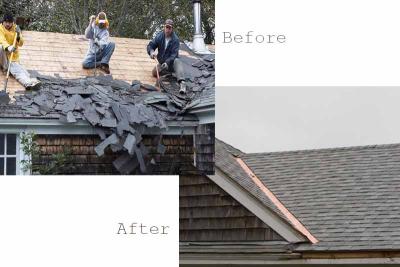 Roofing the Meadow House