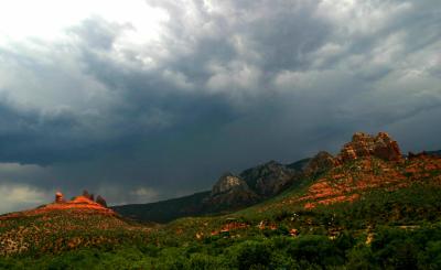 A storms a brewin