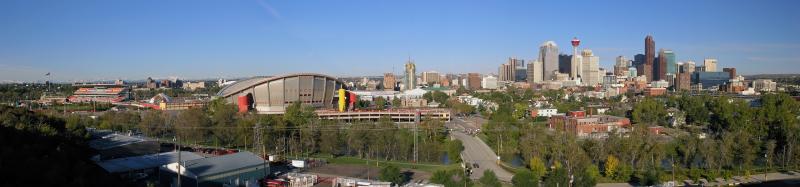 Calgary morning pano ...