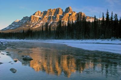 Sunrise on Castle Mountain III