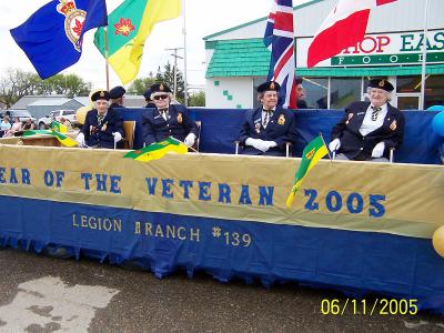 Wilkie Legion Float