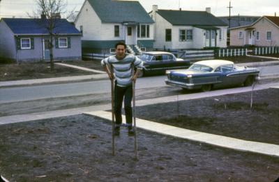 Gary in Edmonton in 1964