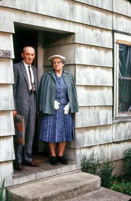 Grandma and Grandpa Park 1964