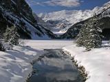 Lake Louise Winter Morning