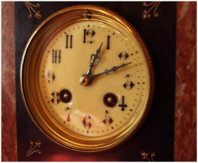 Clock in Brigham Young's House