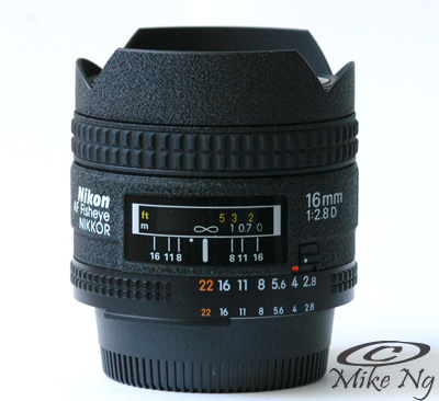 Nikon 16mm f/2.8D Fisheye