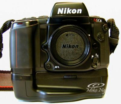 Nikon N90s w/ MB-10