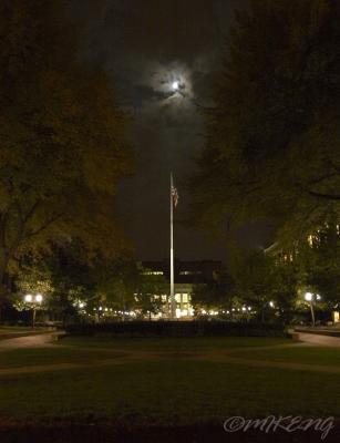 Moon Over The Diag