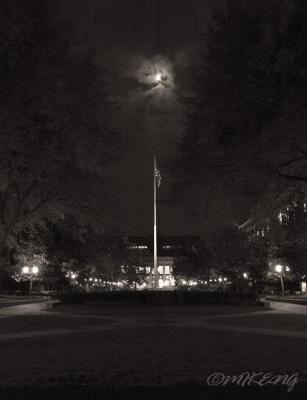 Moon Over the Diag