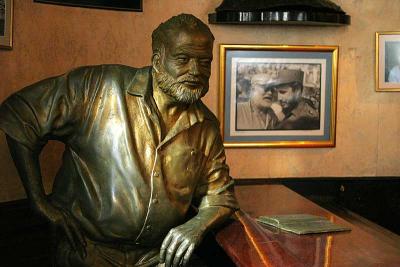 Ernest Hemingway en La Floridita